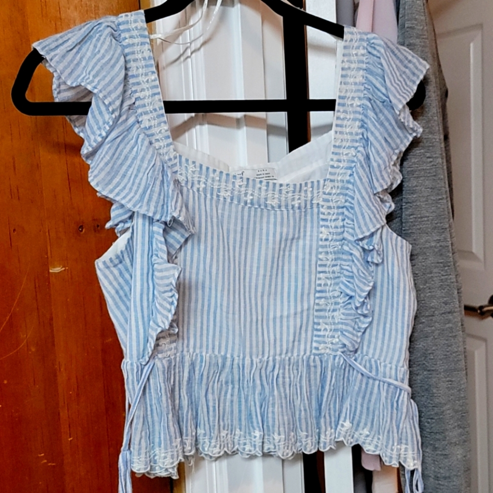 Baby doll peplem top